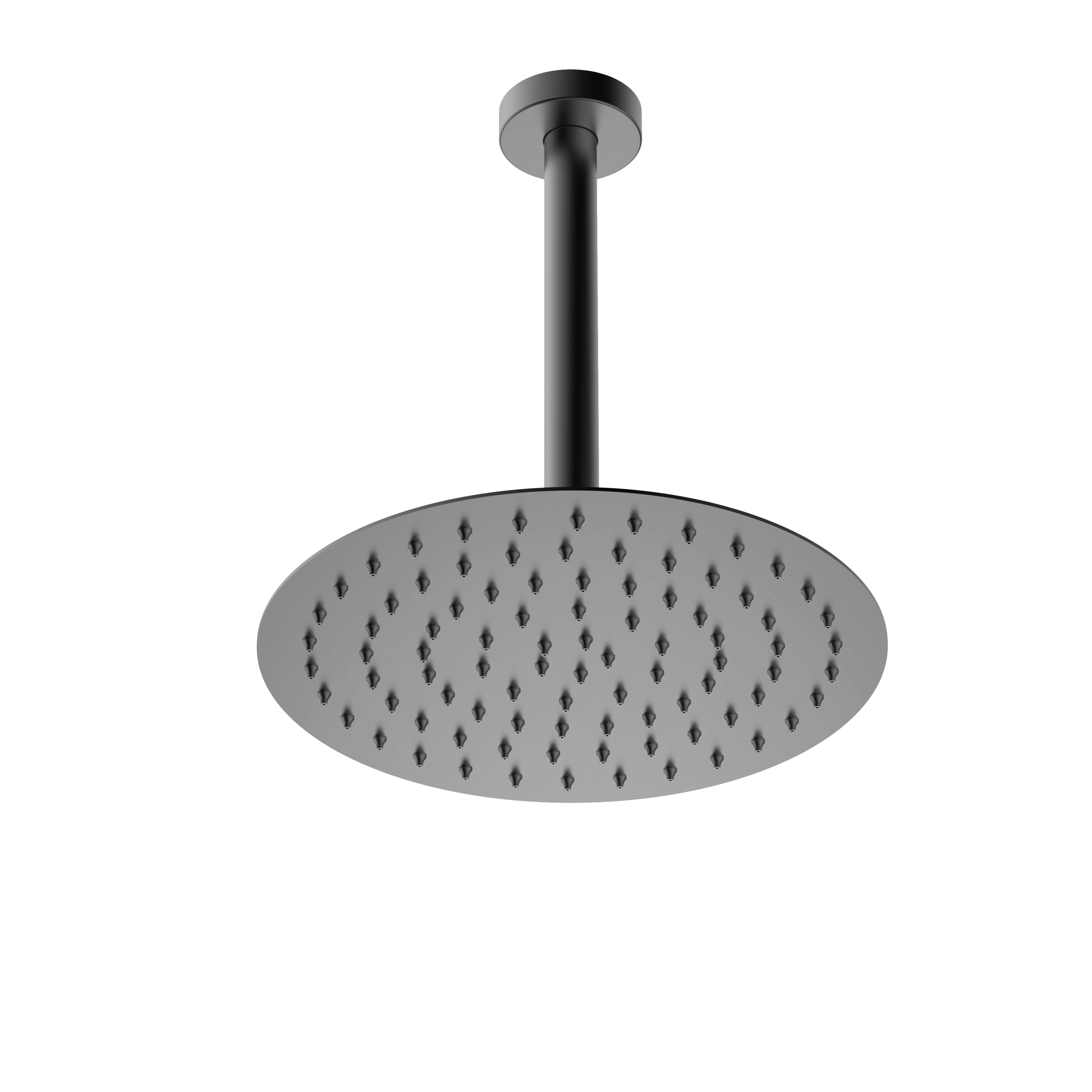 BEXEL OVERHEAD SHOWER WITH CEILING ROD GUN GREY