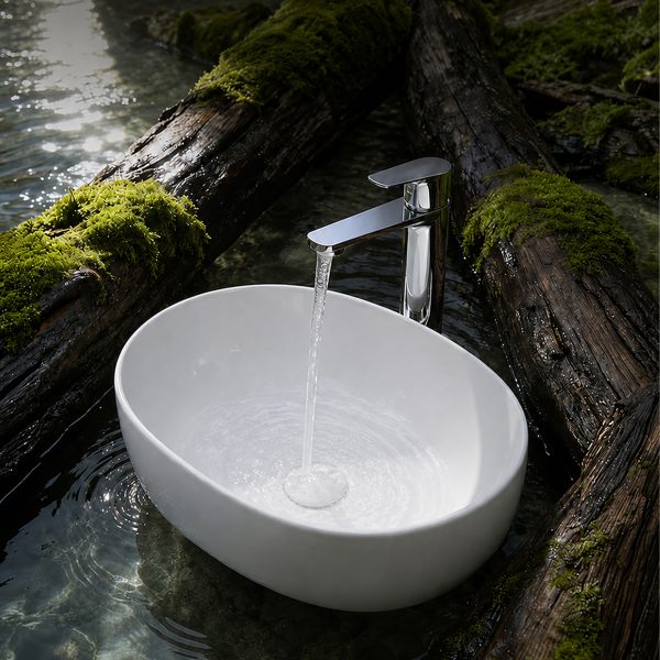 ELVO BASIN MIXER CHROME
